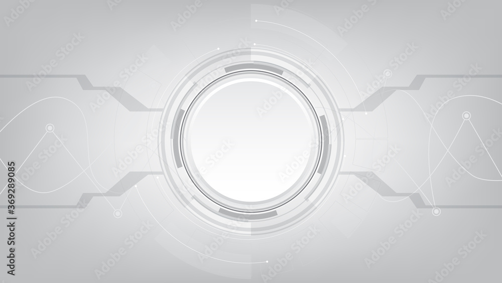 Grey white Abstract technology background,Hi tech digital connect, communication, high technology concept, science, technology background Grey white Abstract technology background,Hi tech digital connect, communication, high technology concept, science, technology background