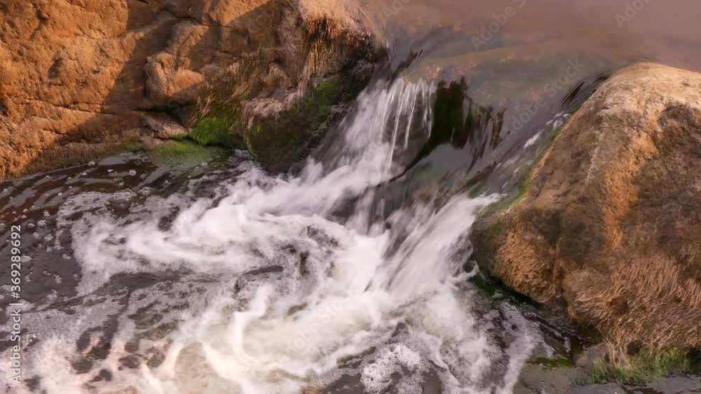 Granite canyon on the Southern Bug. There are many rapids (small waterfalls). Nikolaev region (Ukraine) Granite canyon on the Southern Bug. There are many rapids (small waterfalls). Nikolaev region (Ukraine)