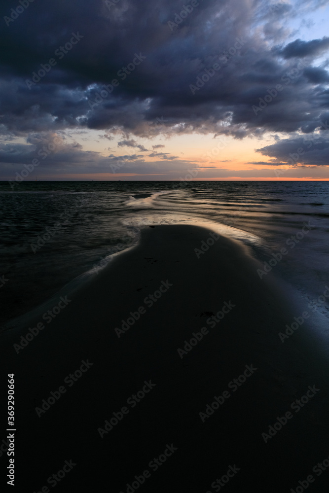 Obraz premium Bunche Beach Sunset