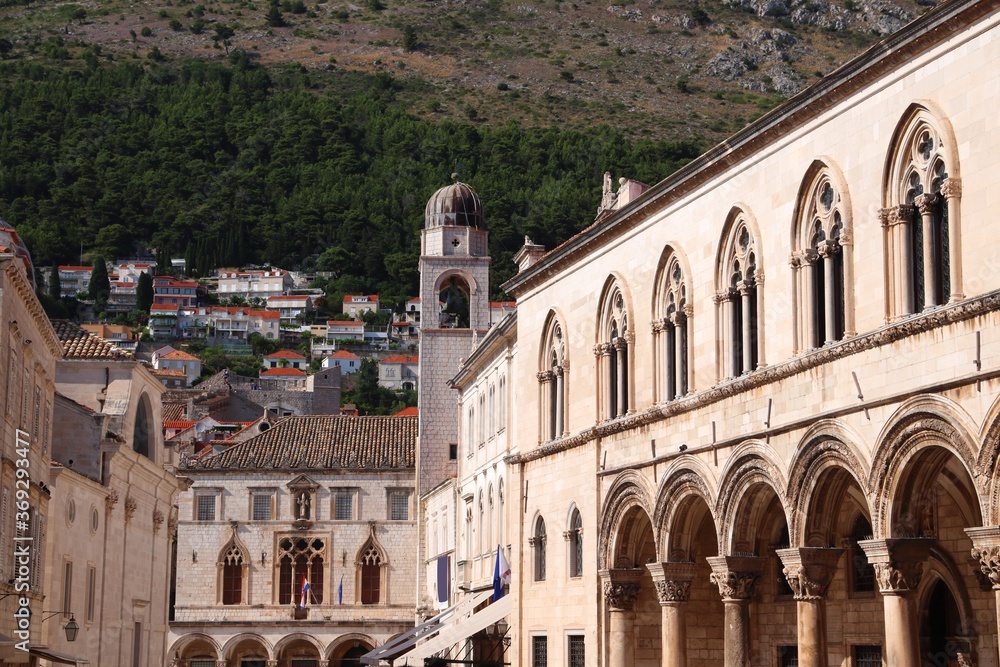 Dubrovnik street view, Croatia