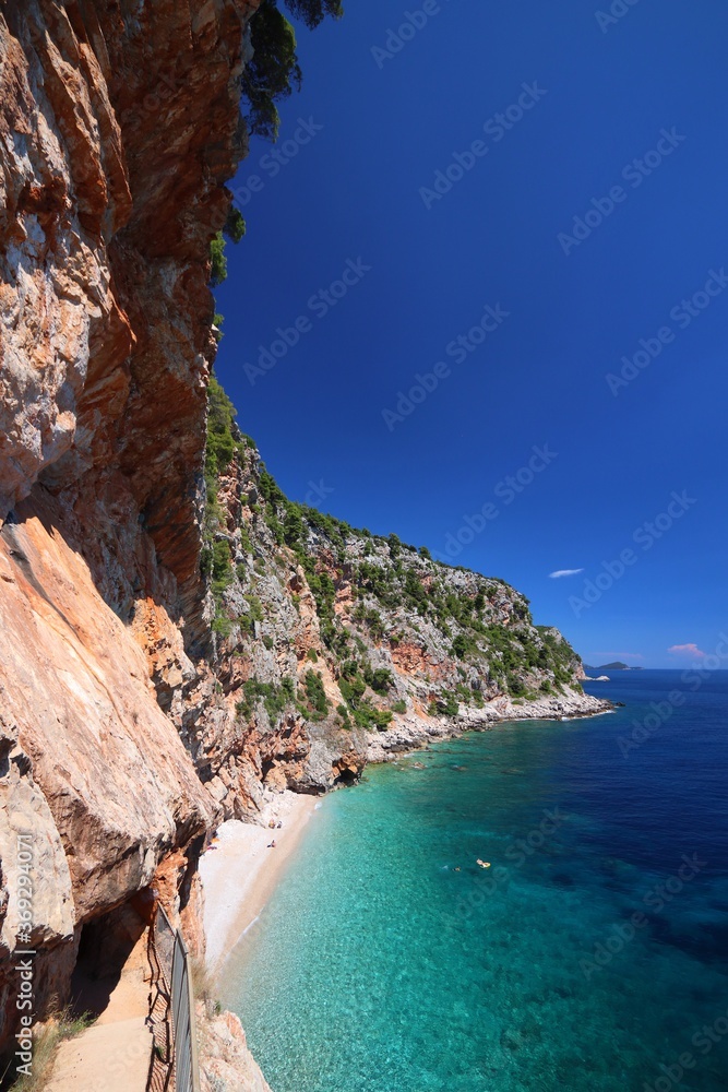Croatia beach - Pasjaca near Dubrovnik