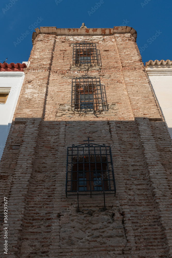 small tower of an old Franciscan convent