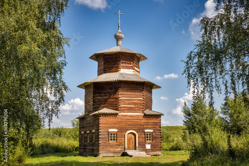 Fotografia The chapel from the village of Pritykino Sharyinsky district (XVIII-XIX centuries)