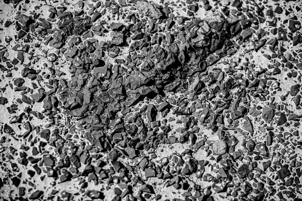 Fototapeta premium Geological formations and landscapes in the Alberta Badlands