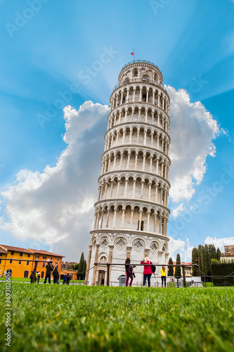 Pisa Cathedral Leaning Tower of Pisa - Pisa  Italy.