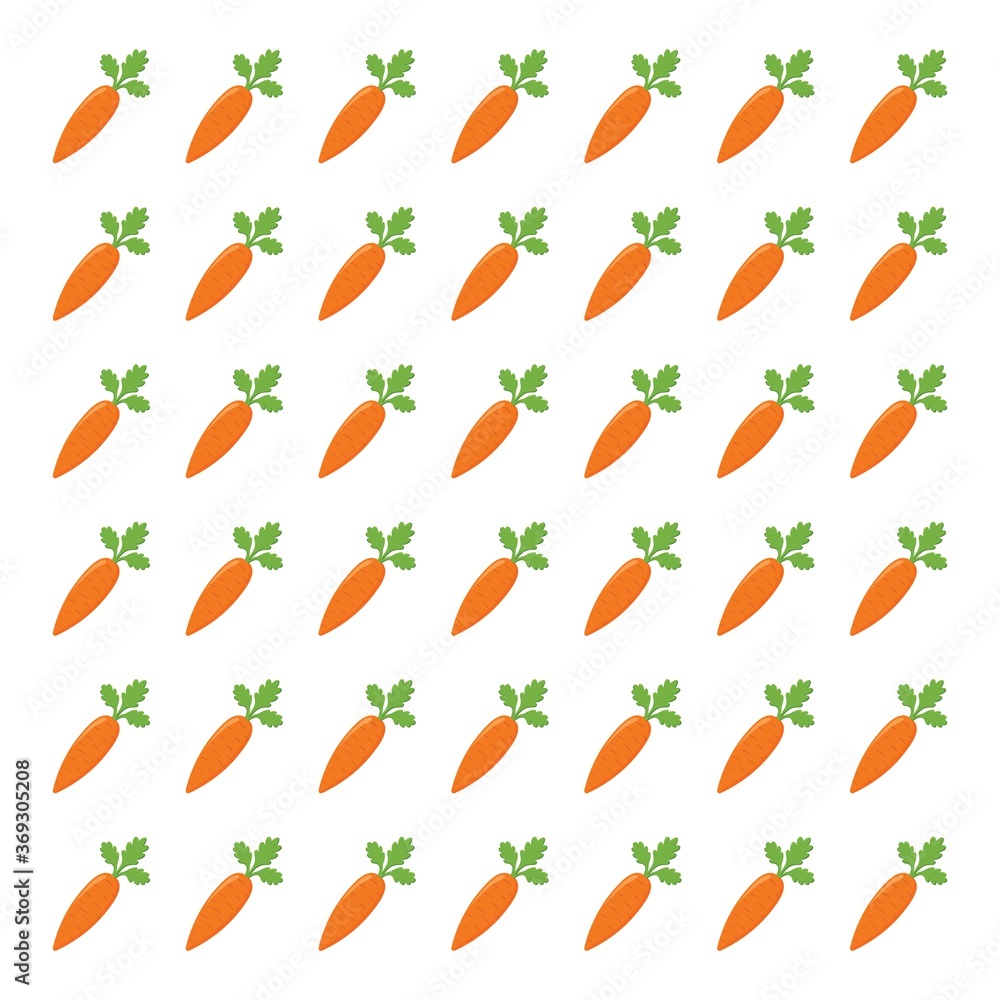 Seamless carrot pattern. Vector background with carrot. Seamless carrot pattern. Vector background with carrot.