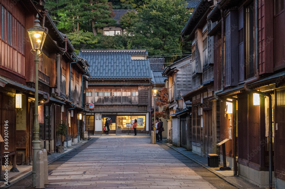 Calle tipica Japonesa