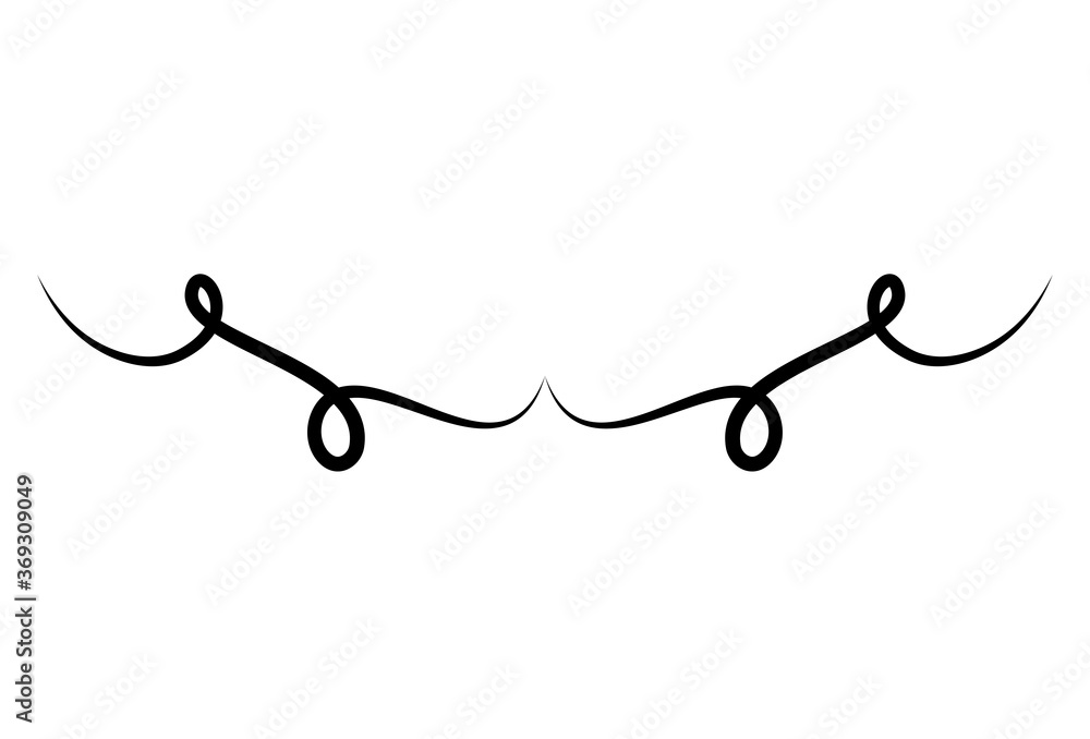 black and ribbon shaped ornament design of Decorative element theme Vector illustration black and ribbon shaped ornament design of Decorative element theme Vector illustration