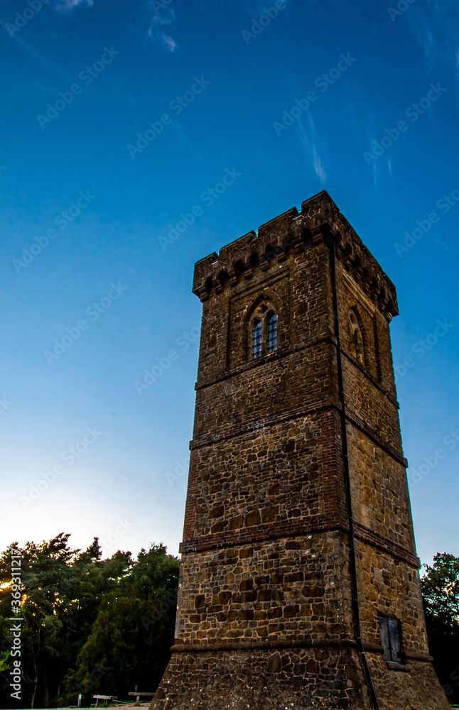 Tower upon a hill
