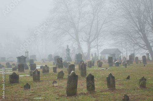 Revolutionary War cemetary at Delaware, New Jersey
