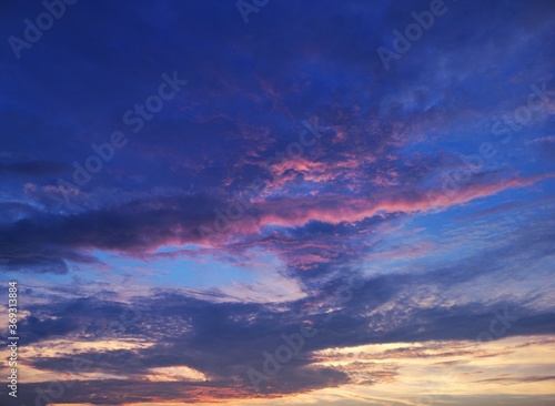 cotton candy sky