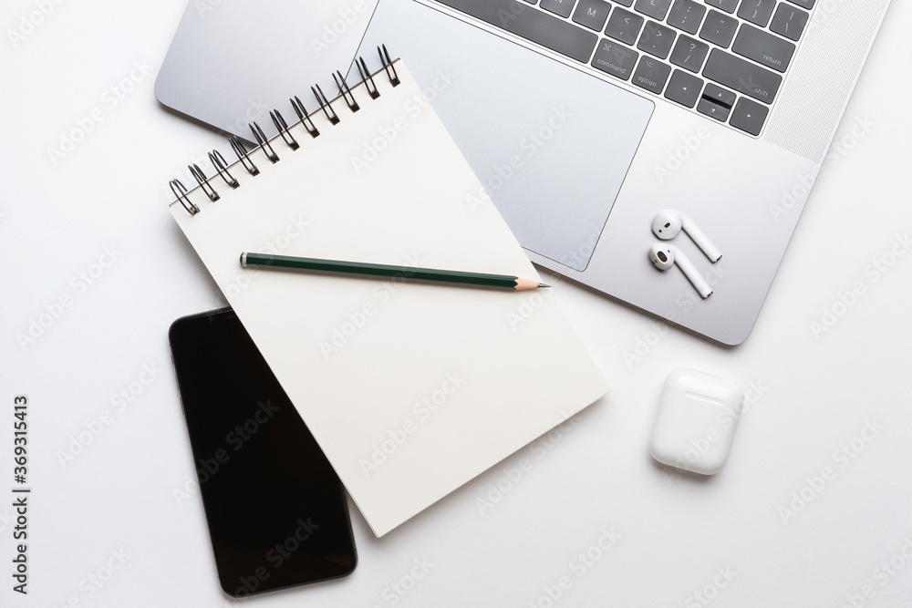 sketchbook, laptop, notebook, headphones, paper, white background, drawing, pencil, note, week sketchbook, laptop, notebook, headphones, paper, white background, drawing, pencil, note, week