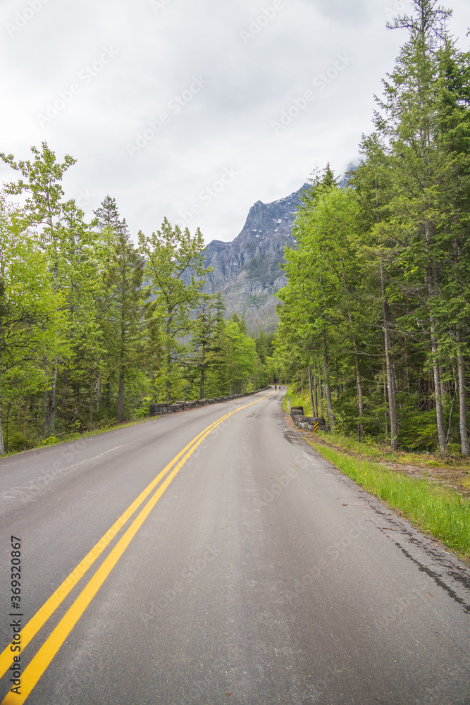 Going-to-the-sun-road, Glacier National Park, Montana