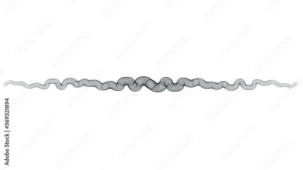 Circle lines in tunnel form. round logo . vector blend tool pipe . tube design element Circle lines in tunnel form. round logo . vector blend tool pipe . tube design element