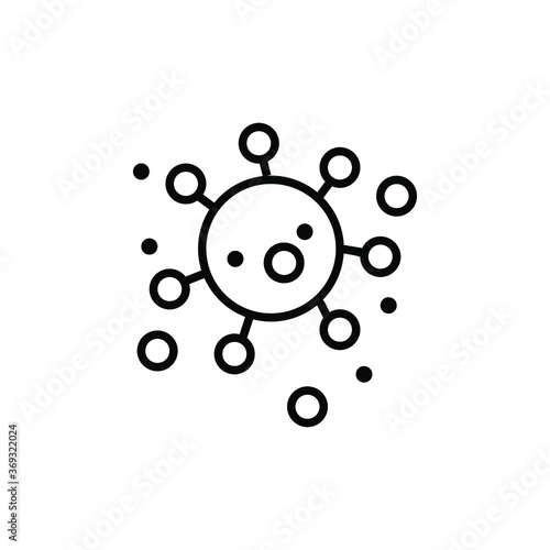 Virus and bacteria vector icon collection