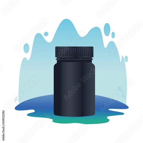 pot product branding isolated icon