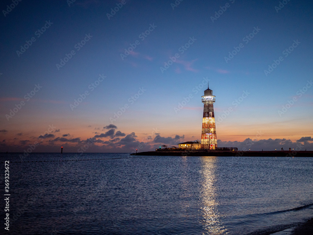 The sea lighthouse