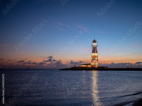 The sea lighthouse