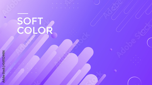 soft color background with shapes on background