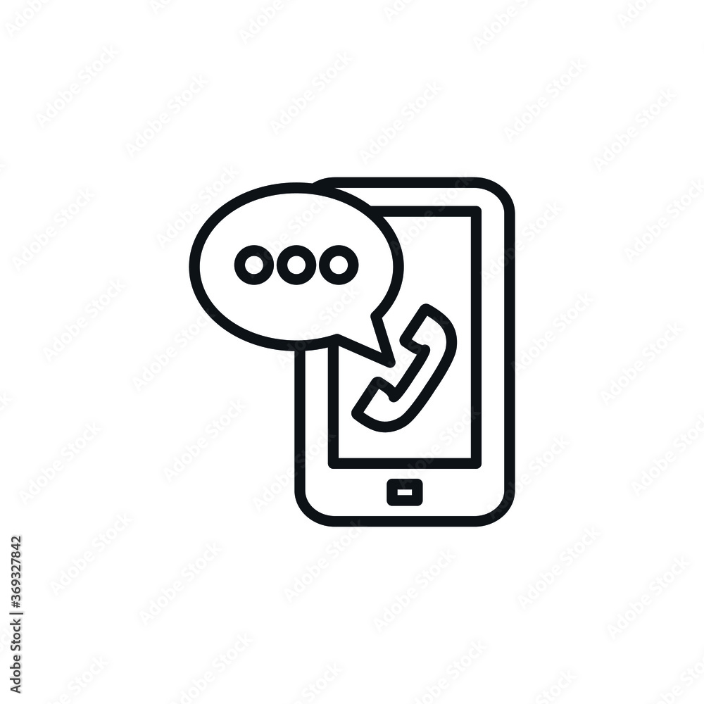 Call center and communication icon set Call center and communication icon set
