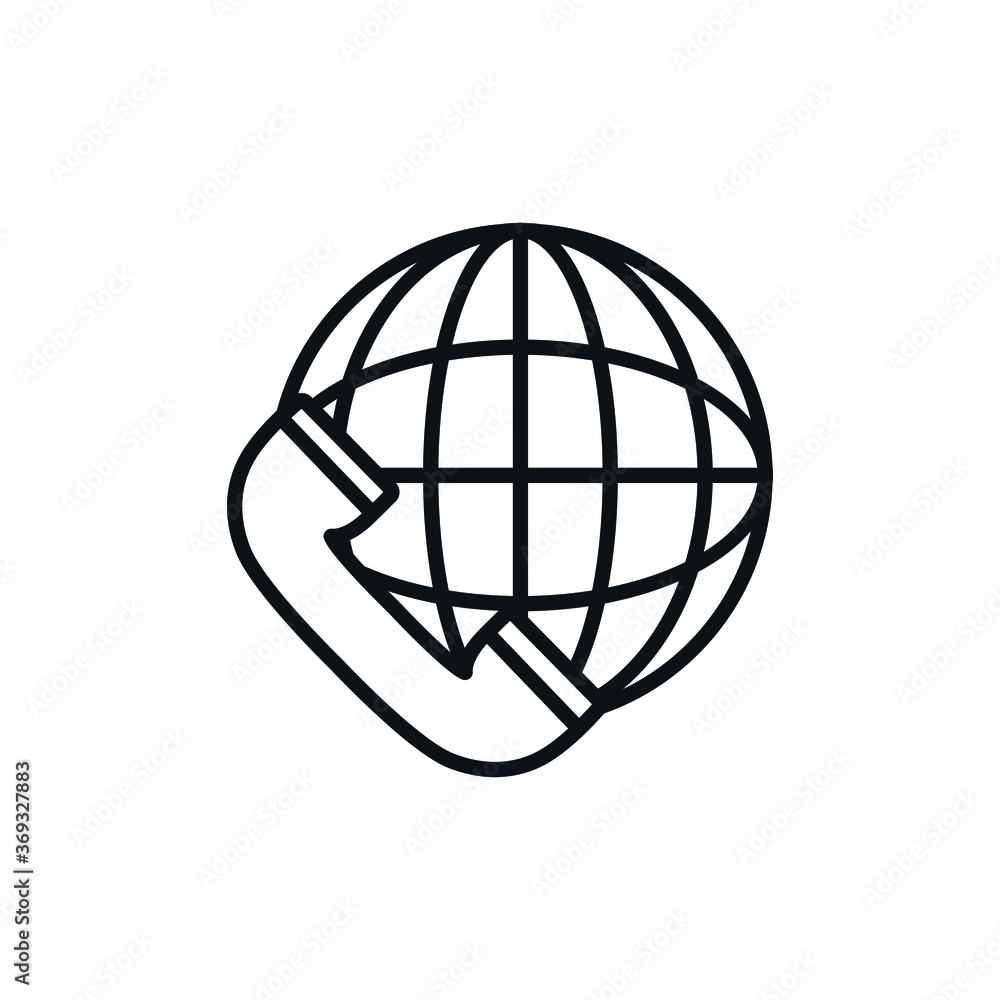 Call center and communication icon set Call center and communication icon set
