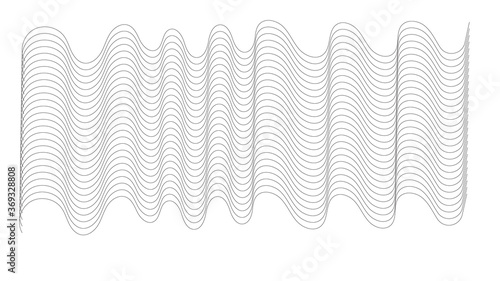 Foto Wave Line Abstract Background Clean And Simple