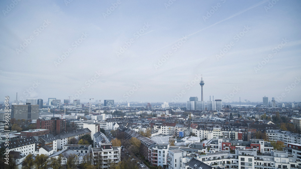 Duesseldorf cityscape, North Rhine-Westphalia, Germany Duesseldorf cityscape, North Rhine-Westphalia, Germany