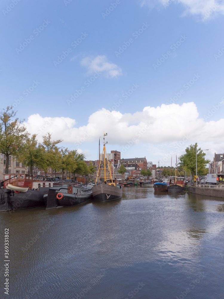 The Noorderhaven in Groningen, The Netherlands
