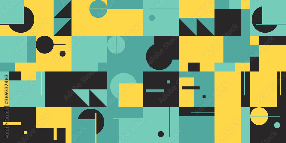 Bauhaus Abstract Vector Composition Design Bauhaus Abstract Vector Composition Design