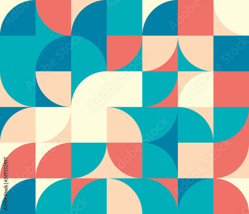 Circular Abstract Vector Pattern Design