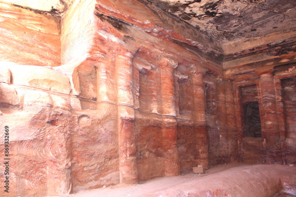 Ancient city of Petra in Jordan