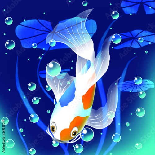 illustration of a fish (ID: 369335084)