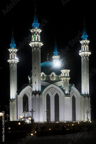 Tatarstan, Kazan - 01 August 2020. Kul Sharif Mosque