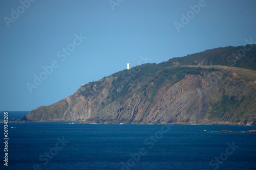 View of the shore of Biscay