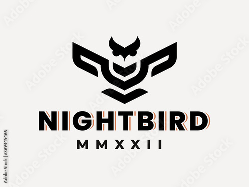 Owl modern logo design editable for your business. Free Download Owl modern logo design editable for your business. - GFXLoad