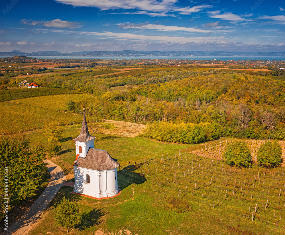 Small chapel at Balatonlelle, Hungary