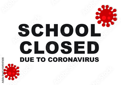 School closed due to coronavirus