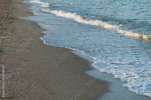 beach and waves