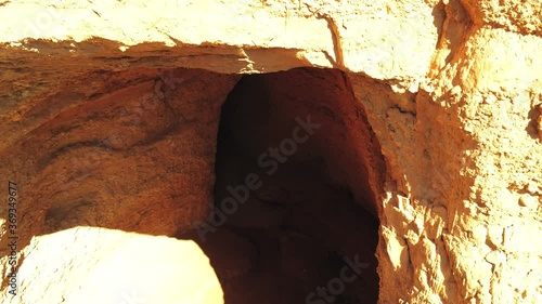 Las Medulas. Roman gold mine in Leon,Spain  Aerial Drone Footage. UNESCO World  Heritage Site