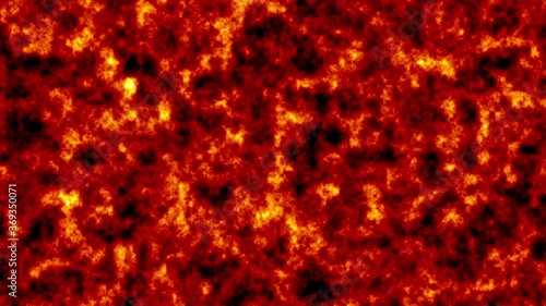 Abstract iridescent and approaching volcanic magma