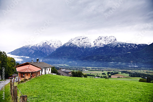 mountain landscape in the alps