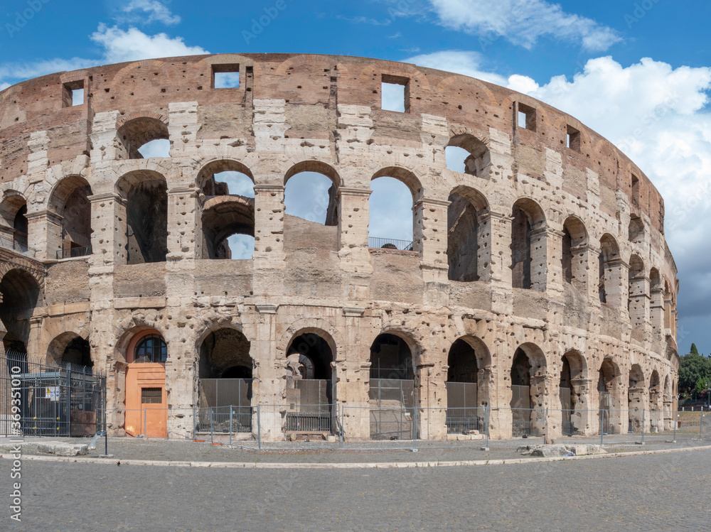 Coliseu de Roma, exterior.