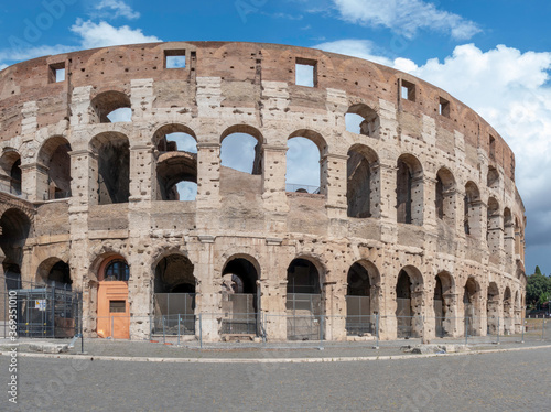 Coliseu de Roma  exterior.