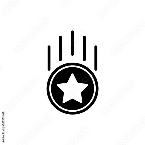 Loyalty program icon, bonus program for customers, isolated on a white background