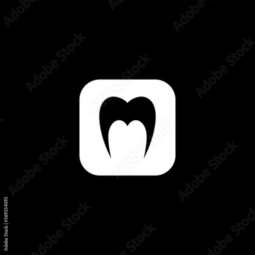 Dental logo icon vector template for corporate logo and business card design.