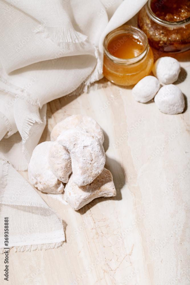 Fototapeta premium Traditional Greek sweet cookies