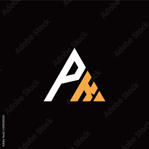 P K initial logo modern triangle with black background Free Download P K initial logo modern triangle with black background - GFXLoad