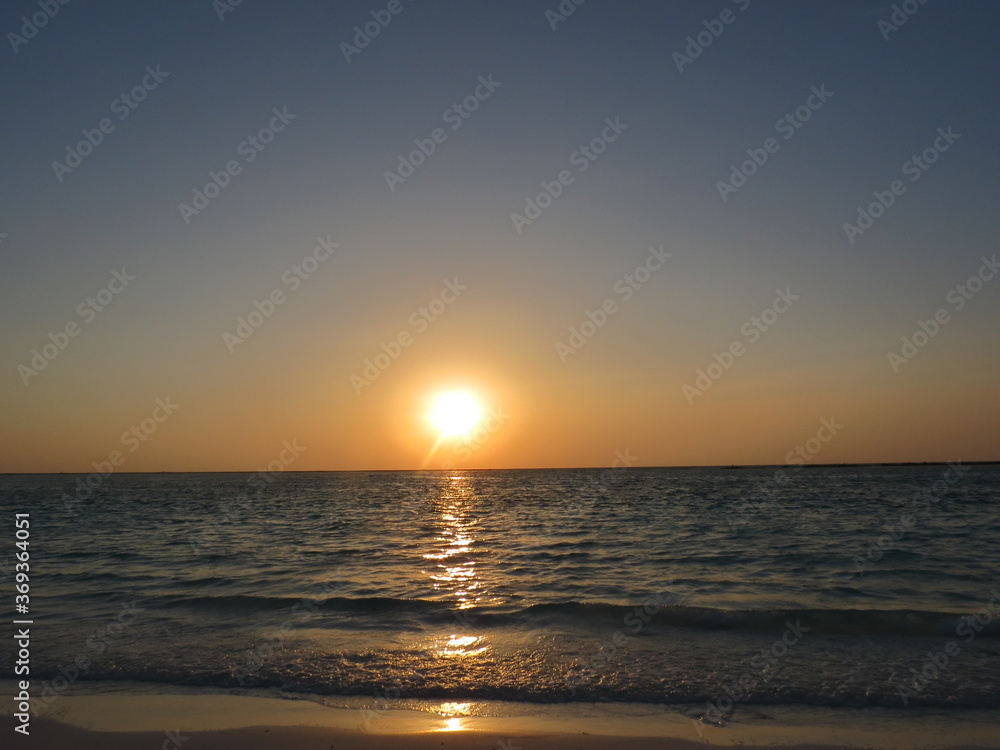 Sunrise at Tortuga Island