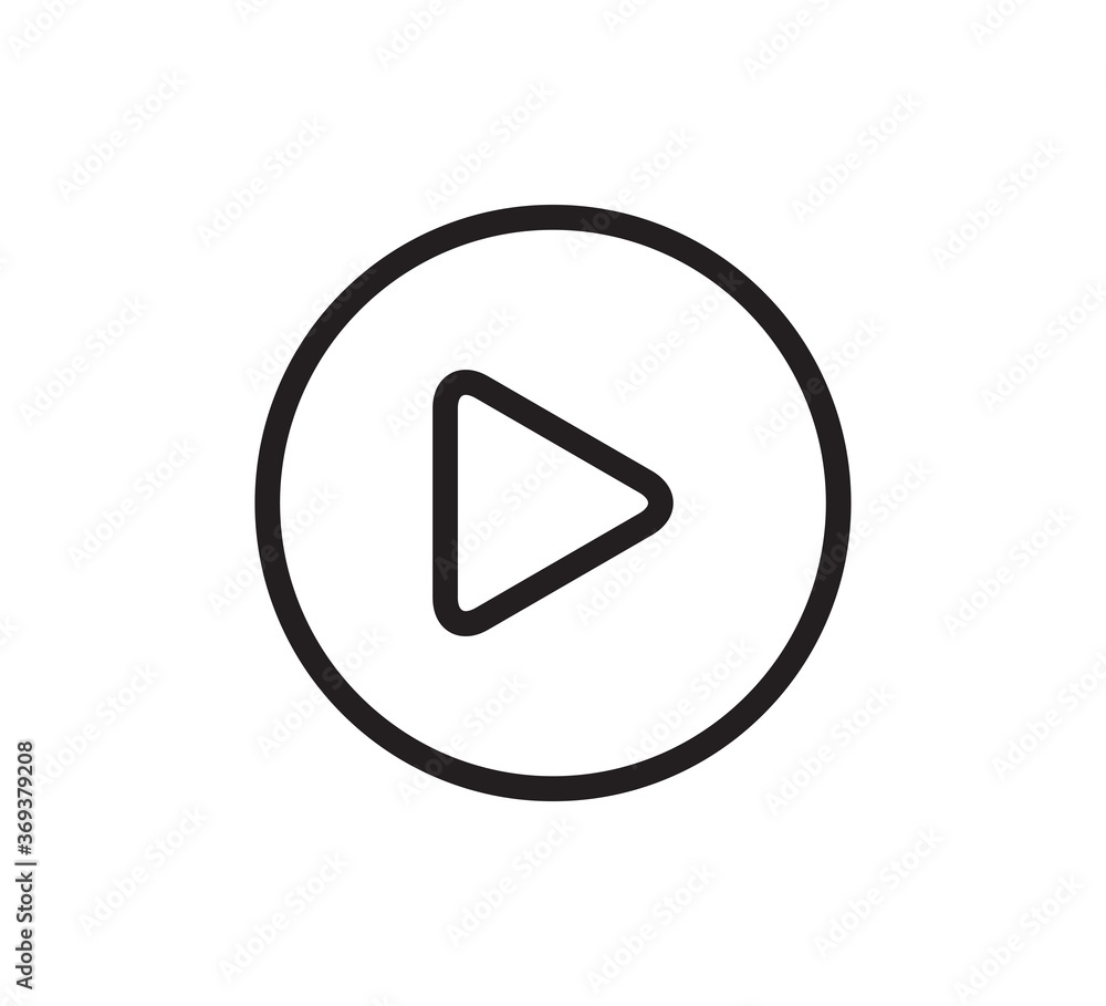 Video icon vector logo design illustration Video icon vector logo design illustration