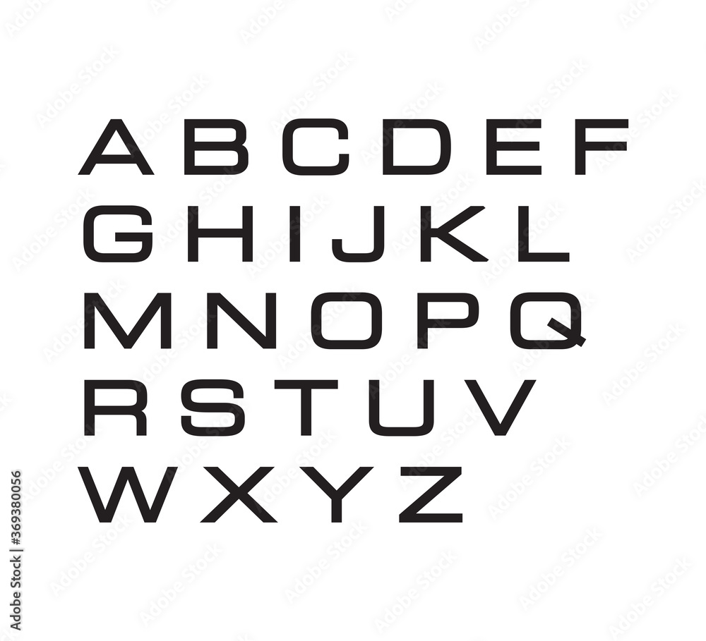 Alphabets icon vector logo design template Alphabets icon vector logo design template